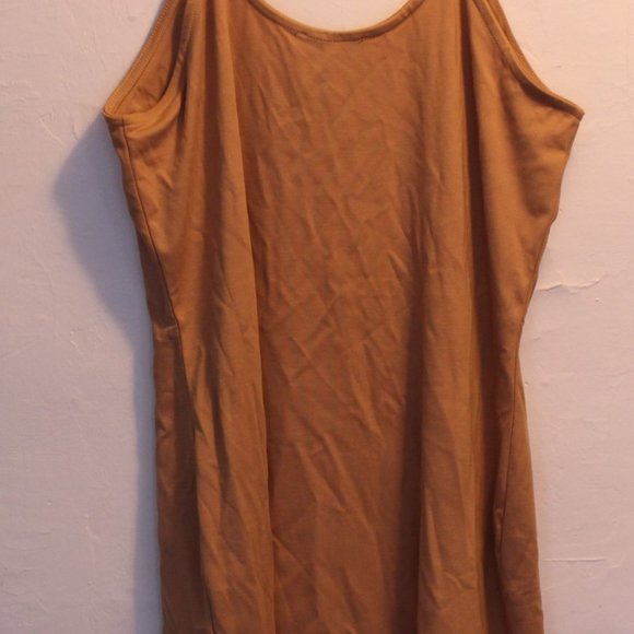 Tan Tank Dress - Picture 2 of 3